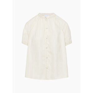 Little Moon Limoncello Blouse - S - Matte Pearl